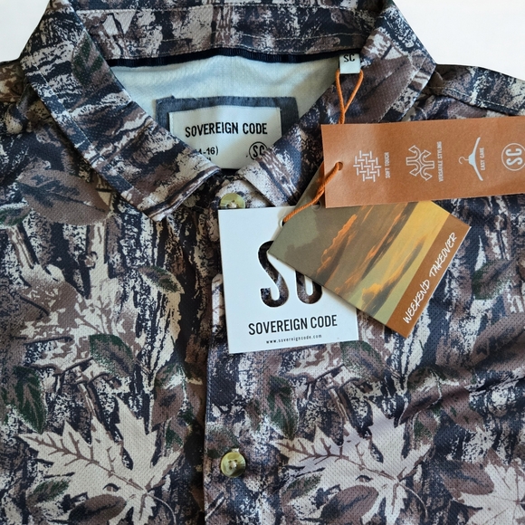 Sovereign Code Forest Print Shirt - Picture 3 of 8